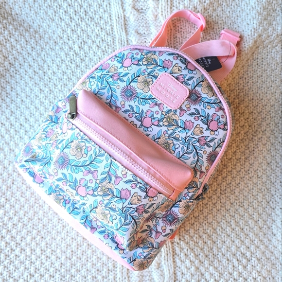 Disney Floral Hidden Minnie Backpack - Picture 1 of 6